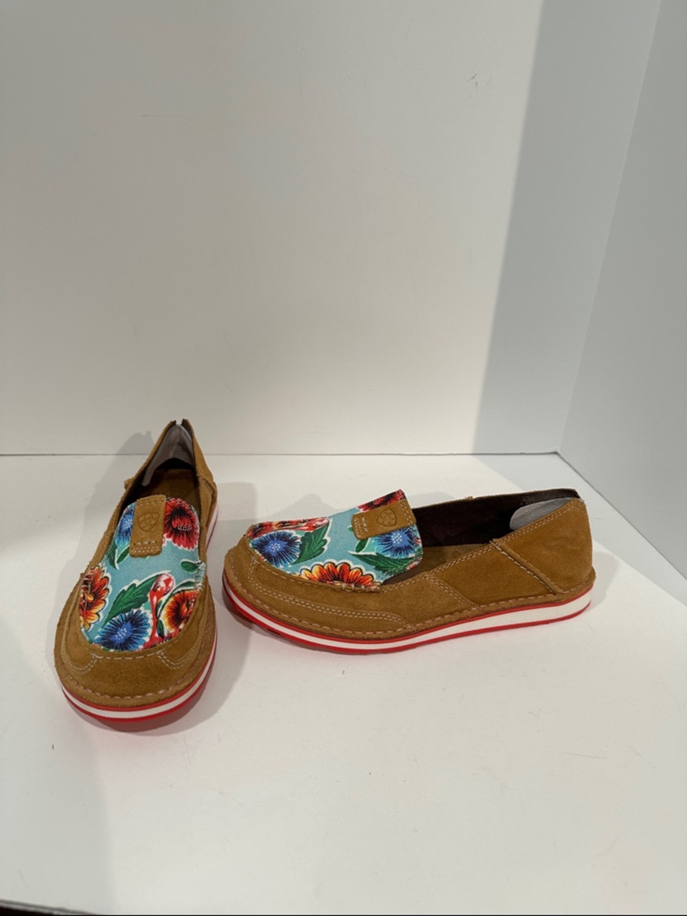 Ariat "Cruiser" Slip-On Suede Loafers